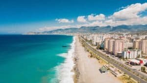 vid s vozduha goroda na beregovoi linii v turcii2 edited